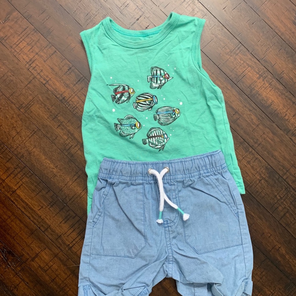 Cat & Jack 2 pc Summer Set